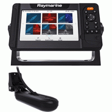 Raymarine Element 9 HV Combo with HV-100 Transducer and U.S. Navionics + Charting- Fishing Hot Spots